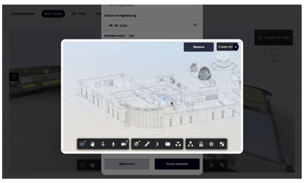 BIM Model Viewer with Integrated Ticketing System - TesseraX – Powered ...